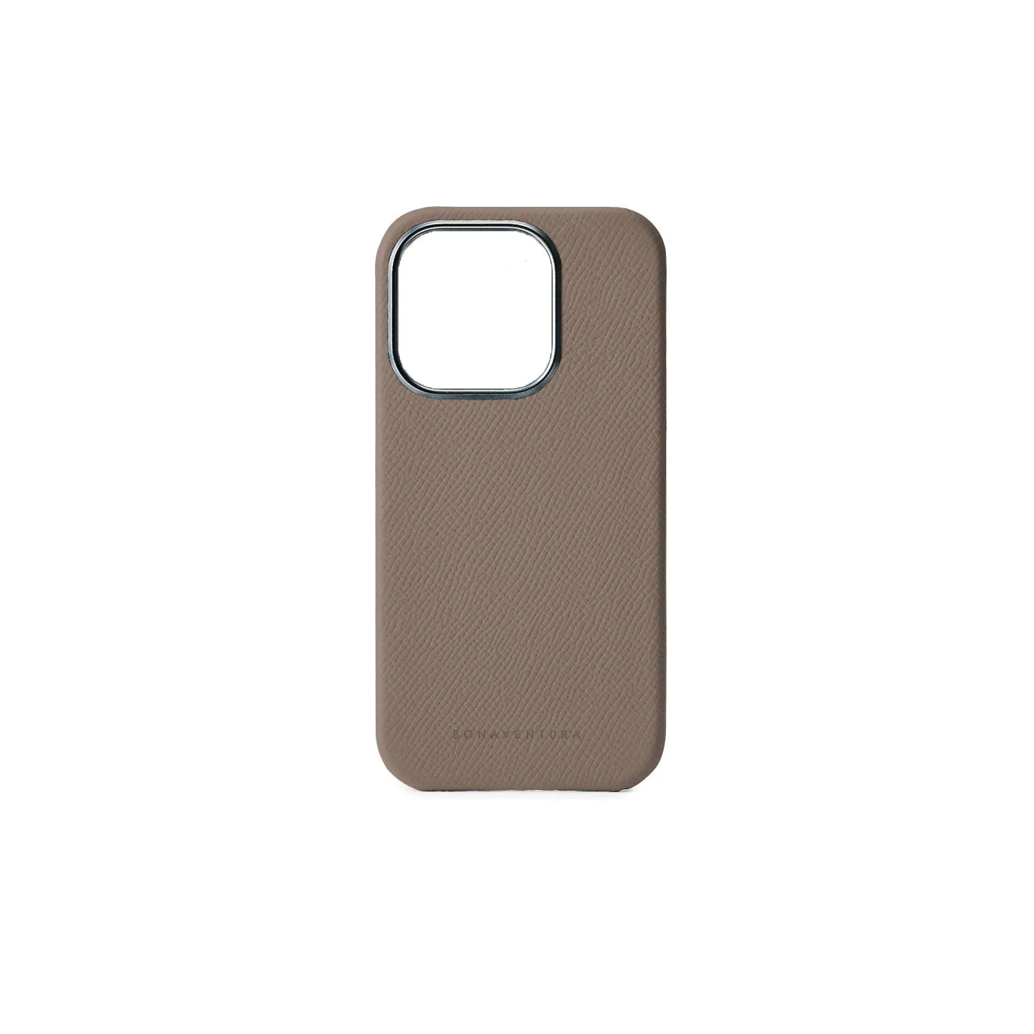 Bonaventura Nobile iPhone 15 Pro deksel Greige skinn