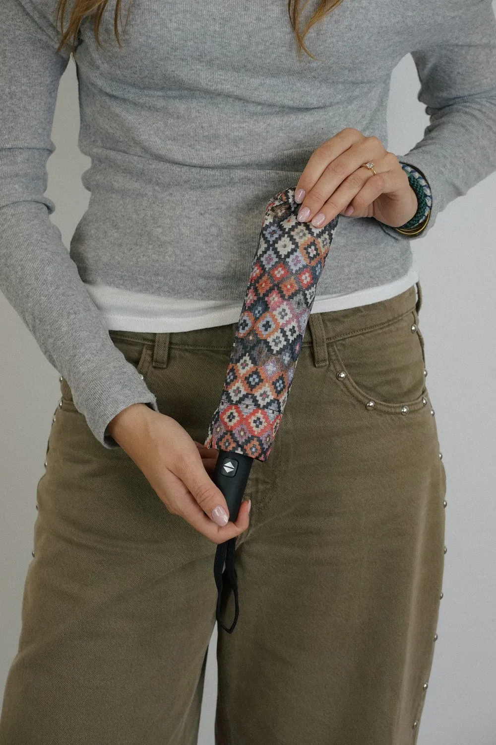 De La Mur Ore paraply sammenleggbar lilla 96 cm