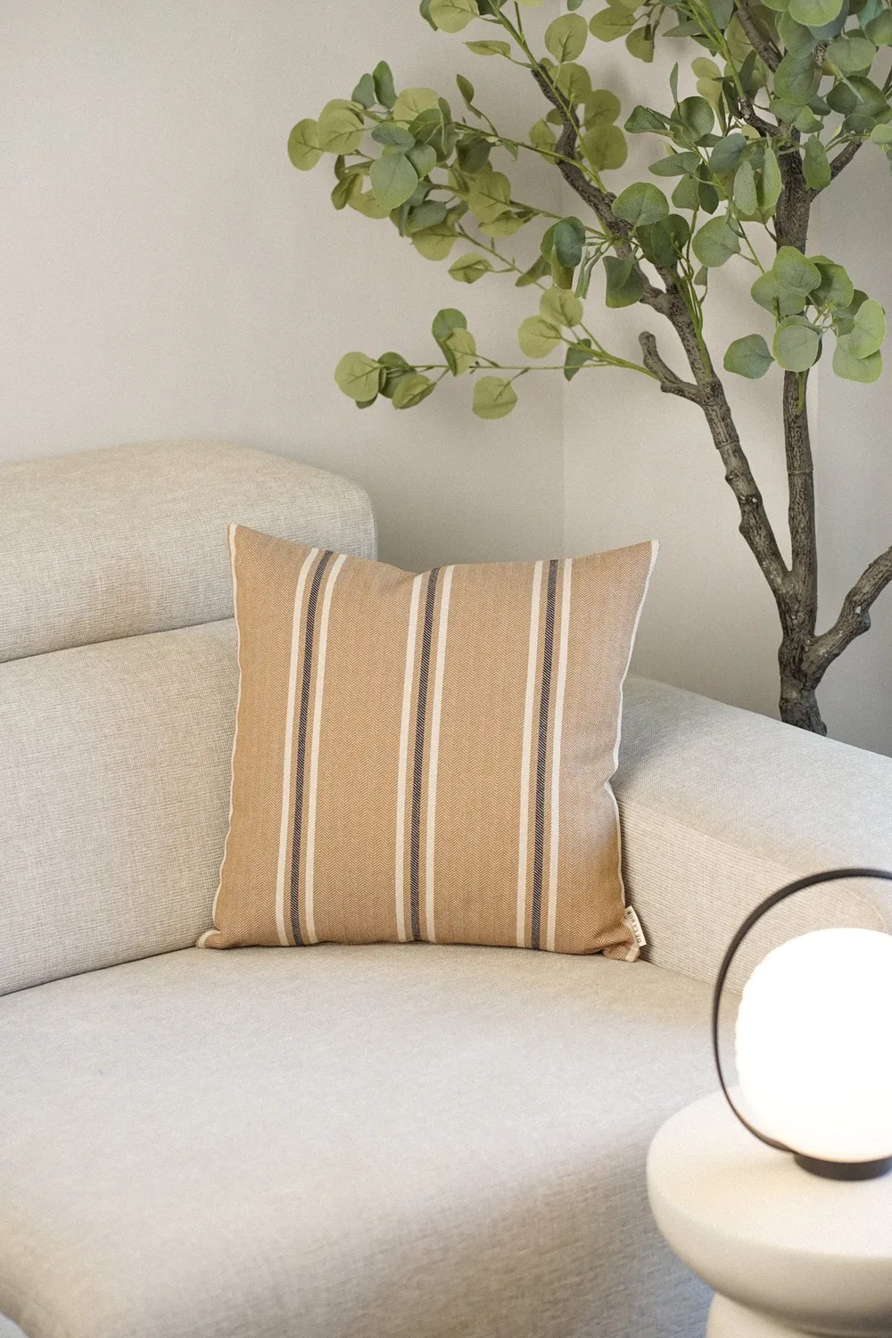 De La Mur Polo putetrekk 45x45 cm stripet bomull