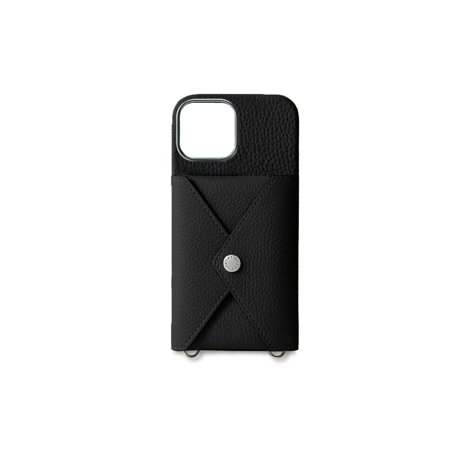 Bonaventura iPhone 16 deksel Etoupe krympeskinn