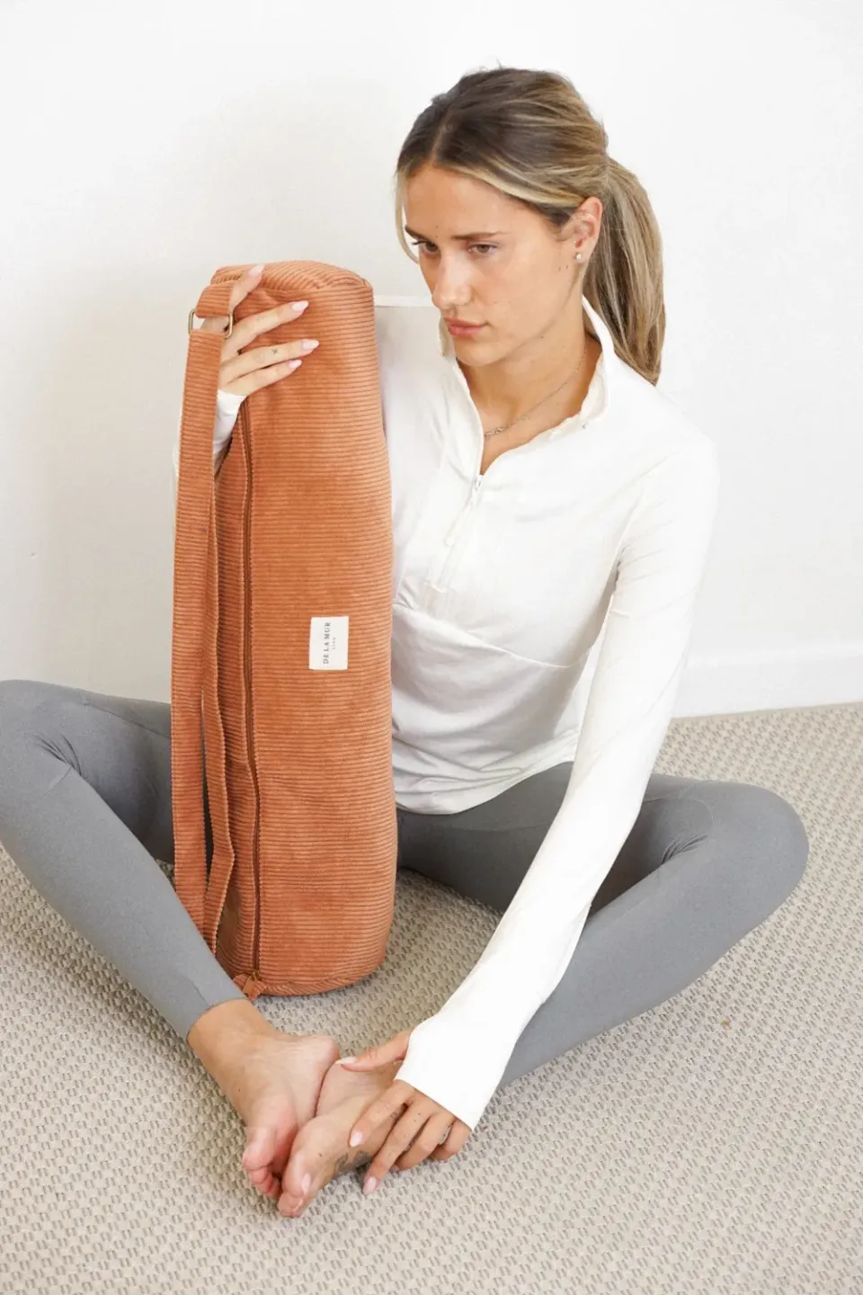 De La Mur Esterilla yogaveske 65x22 cm tegl