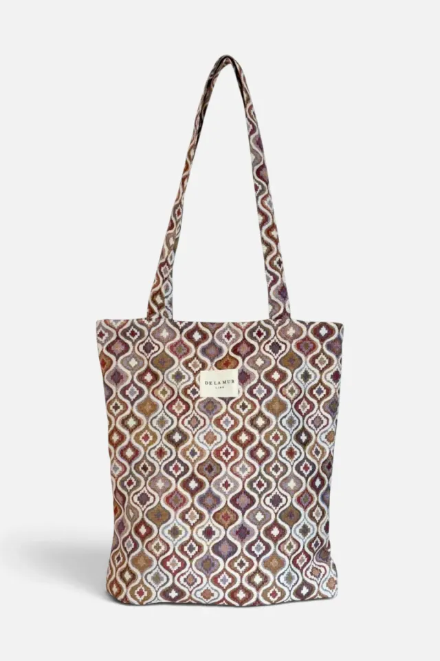 De La Mur Onda totebag rosa lilla liten