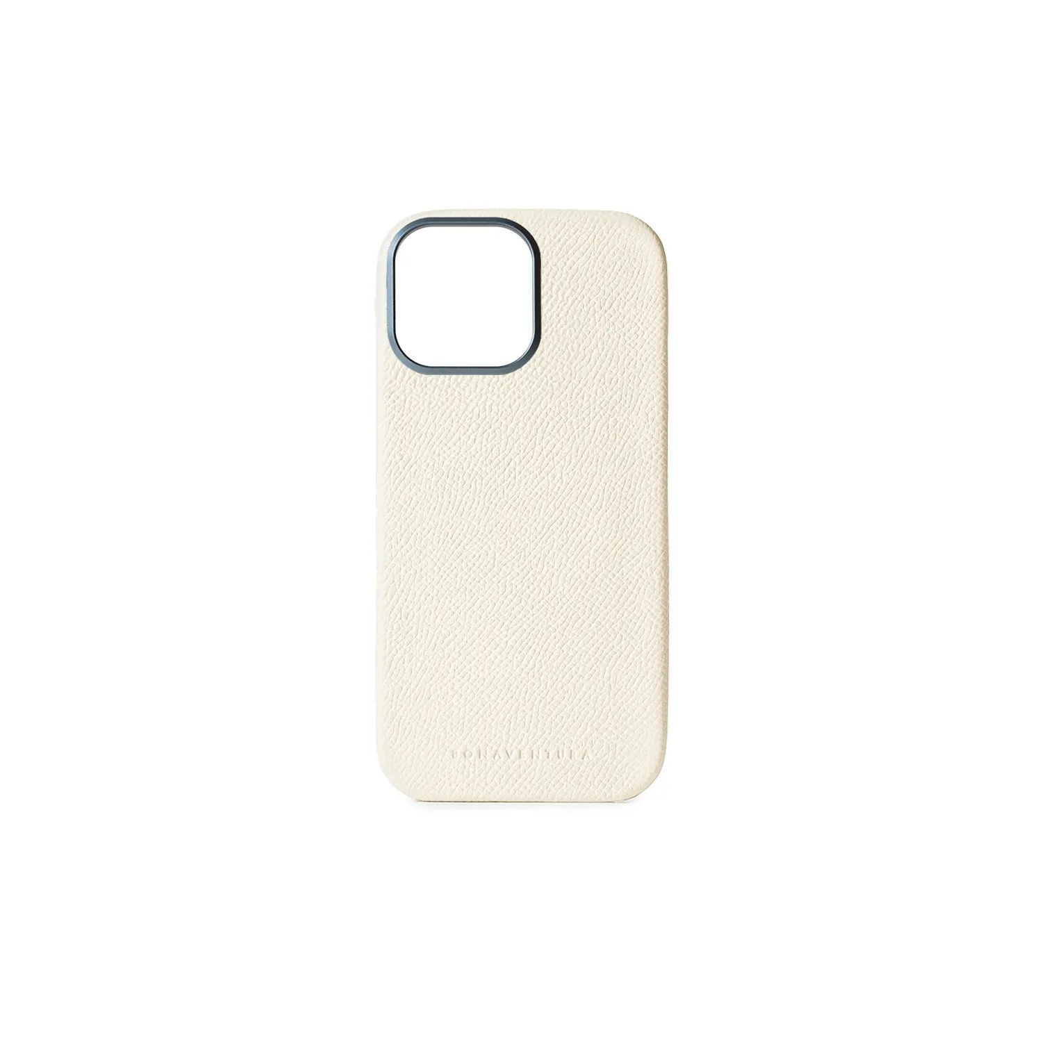 Bonaventura Nobile iPhone 16 Pro Max bakdeksel Etoupe skinn