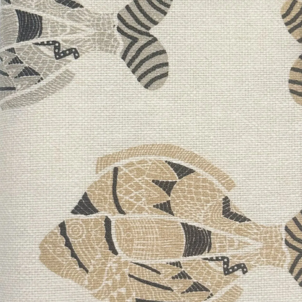 De La Mur Taba voksduk 100x140 beige fiskemønster