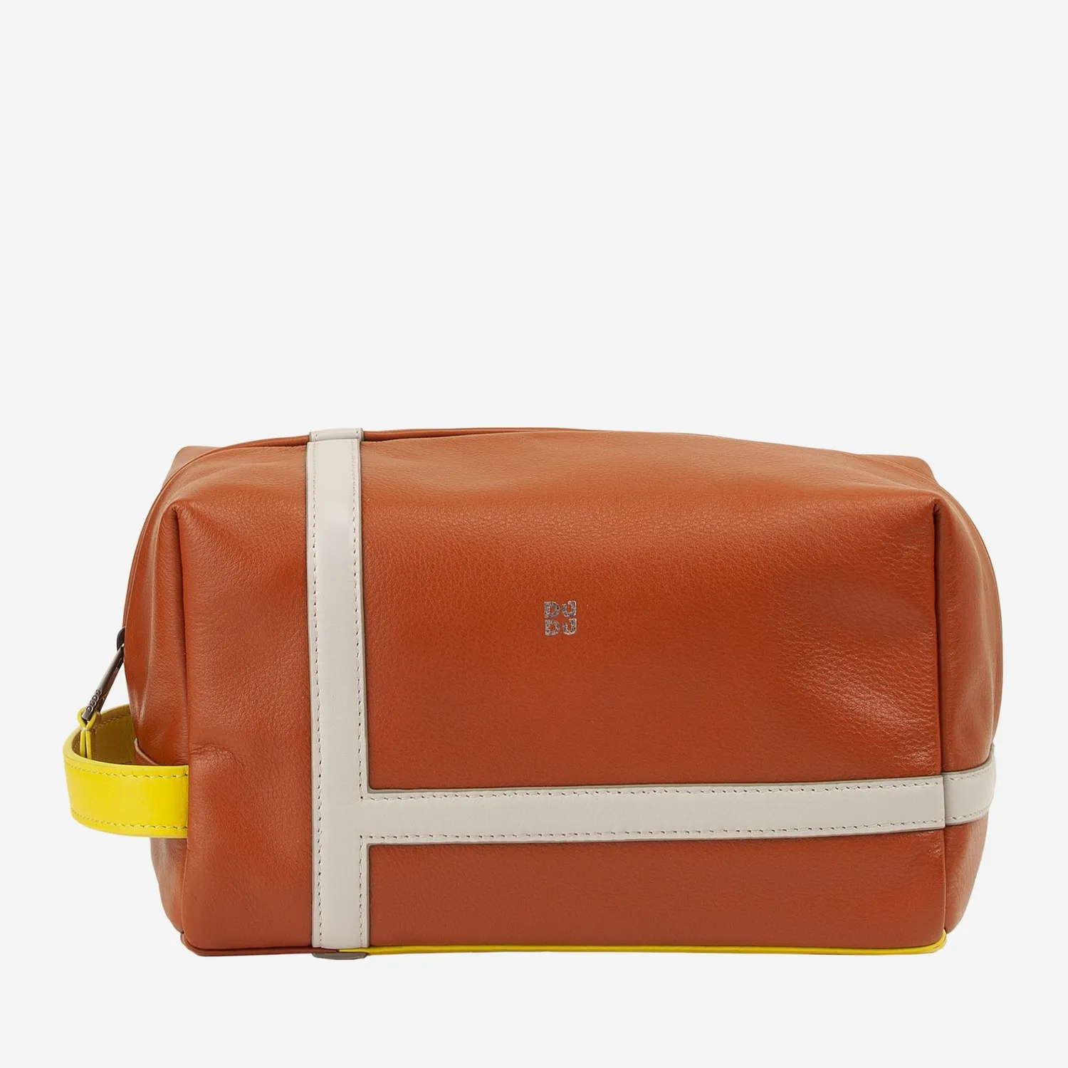 DuDubags Lampedusa toalettmappe Pearl i skinn