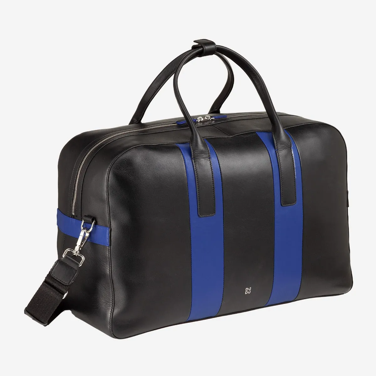 DuDubags Cambridge weekendbag svart – skinn