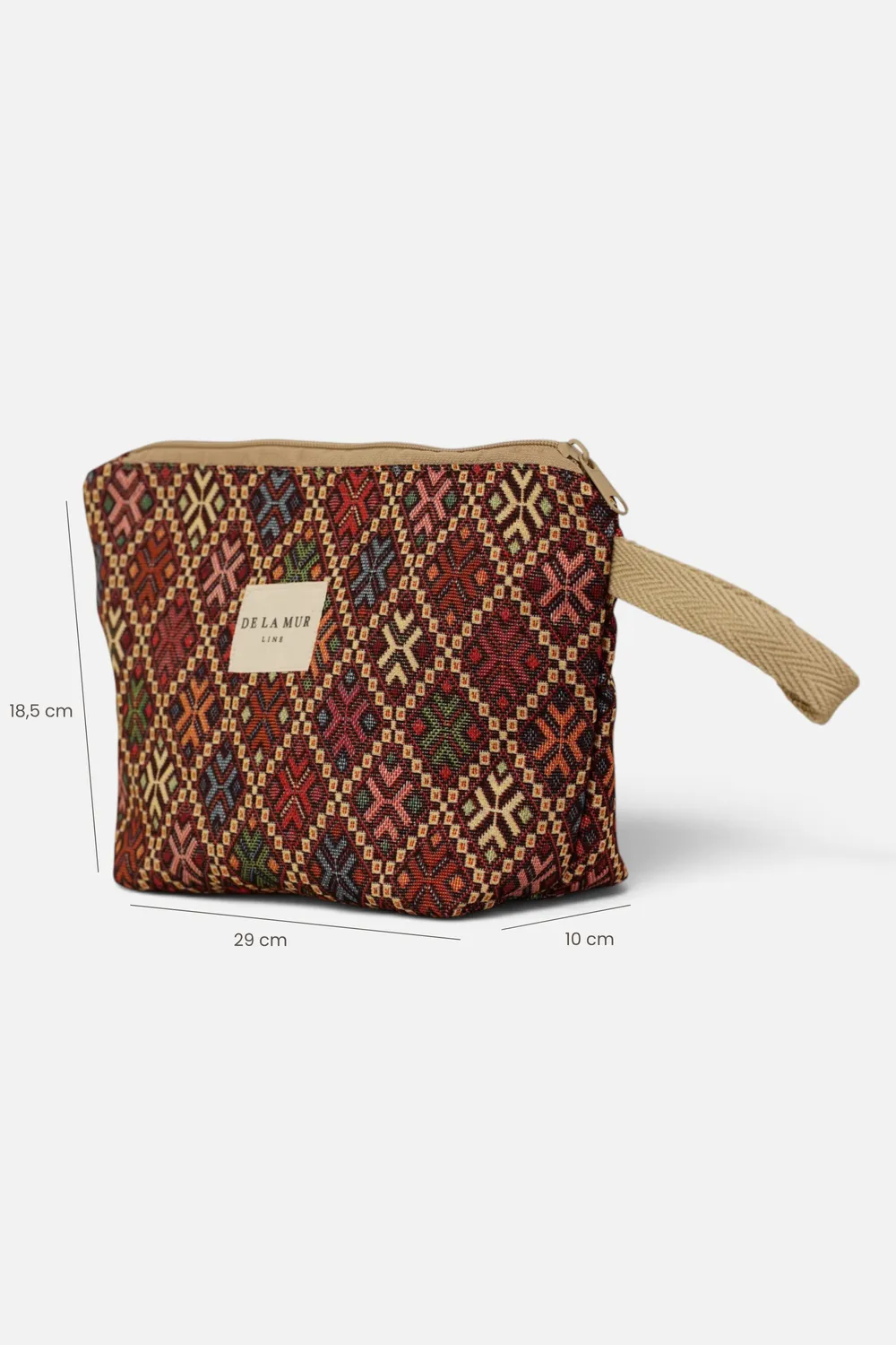 De La Mur Chic Grande toalettmappe 29 cm geometrisk