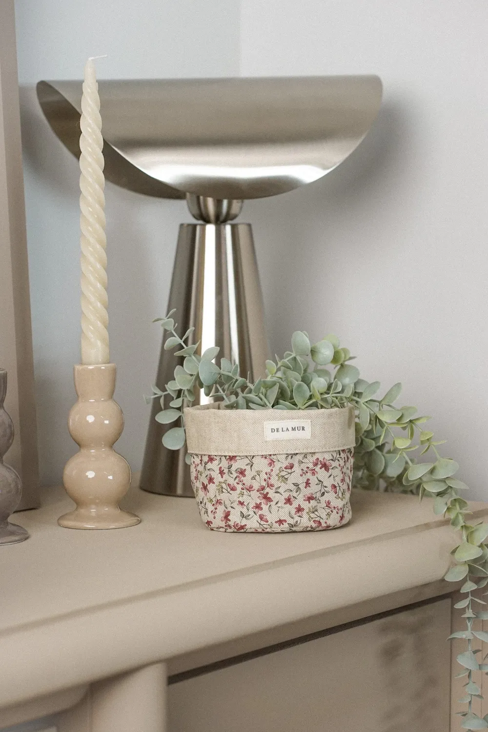 De La Mur Naila liten kurv 11,5 cm rosa