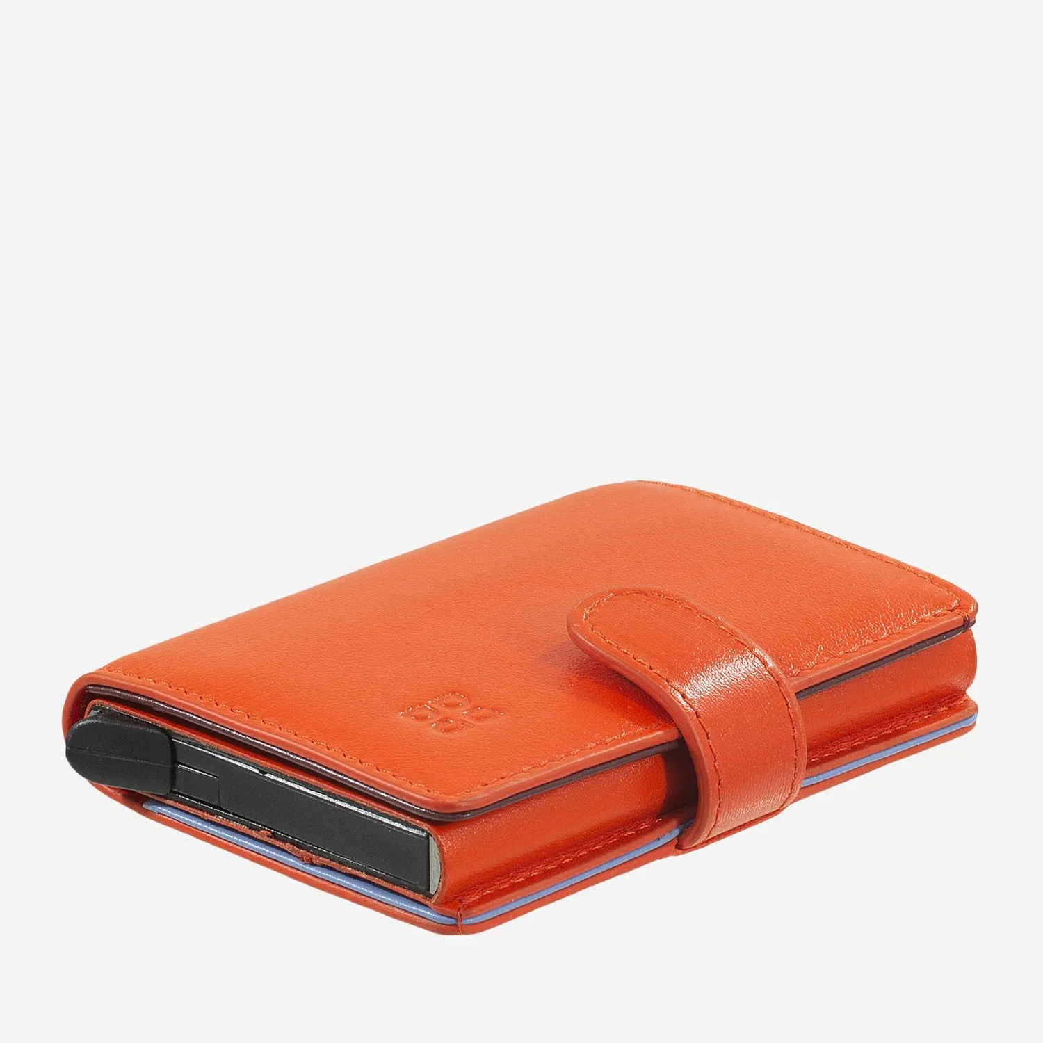 DuDubags Levante herrelommebok skinn oransje RFID