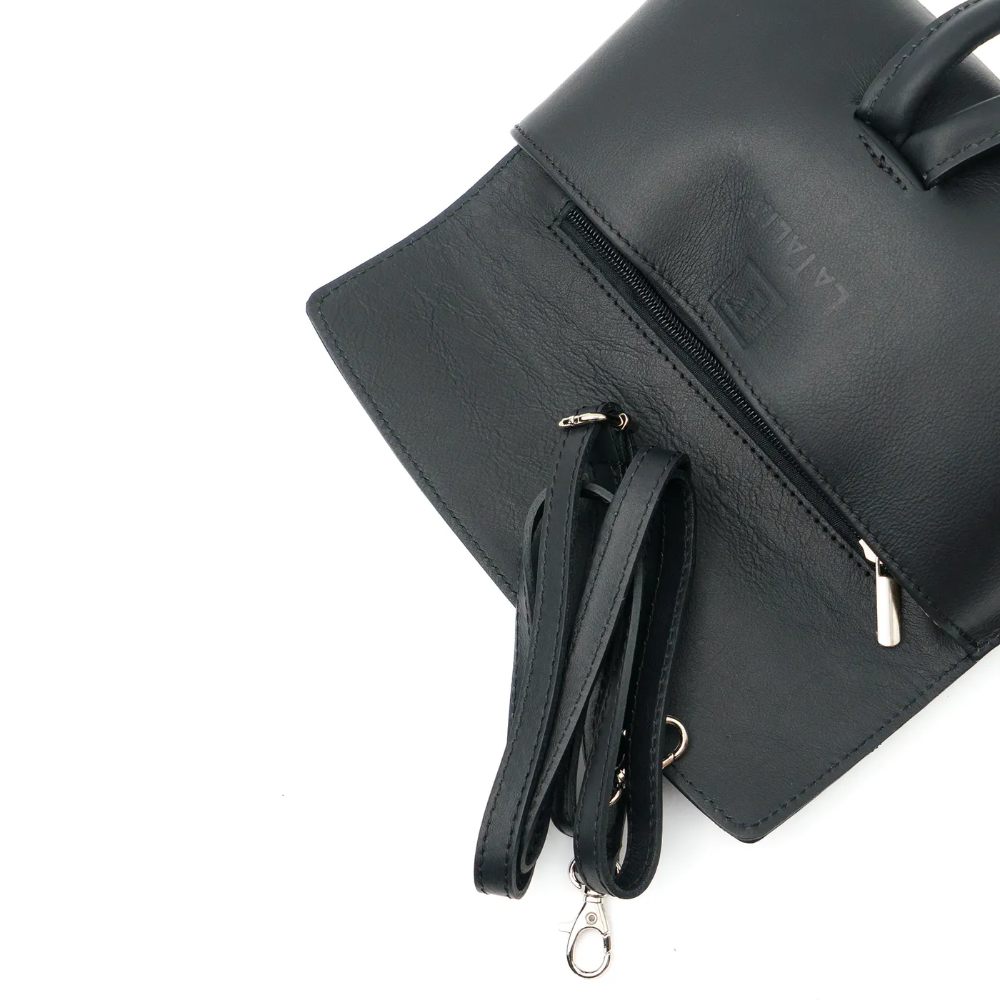 Latalia Barletta clutch skinnveske svart nappa