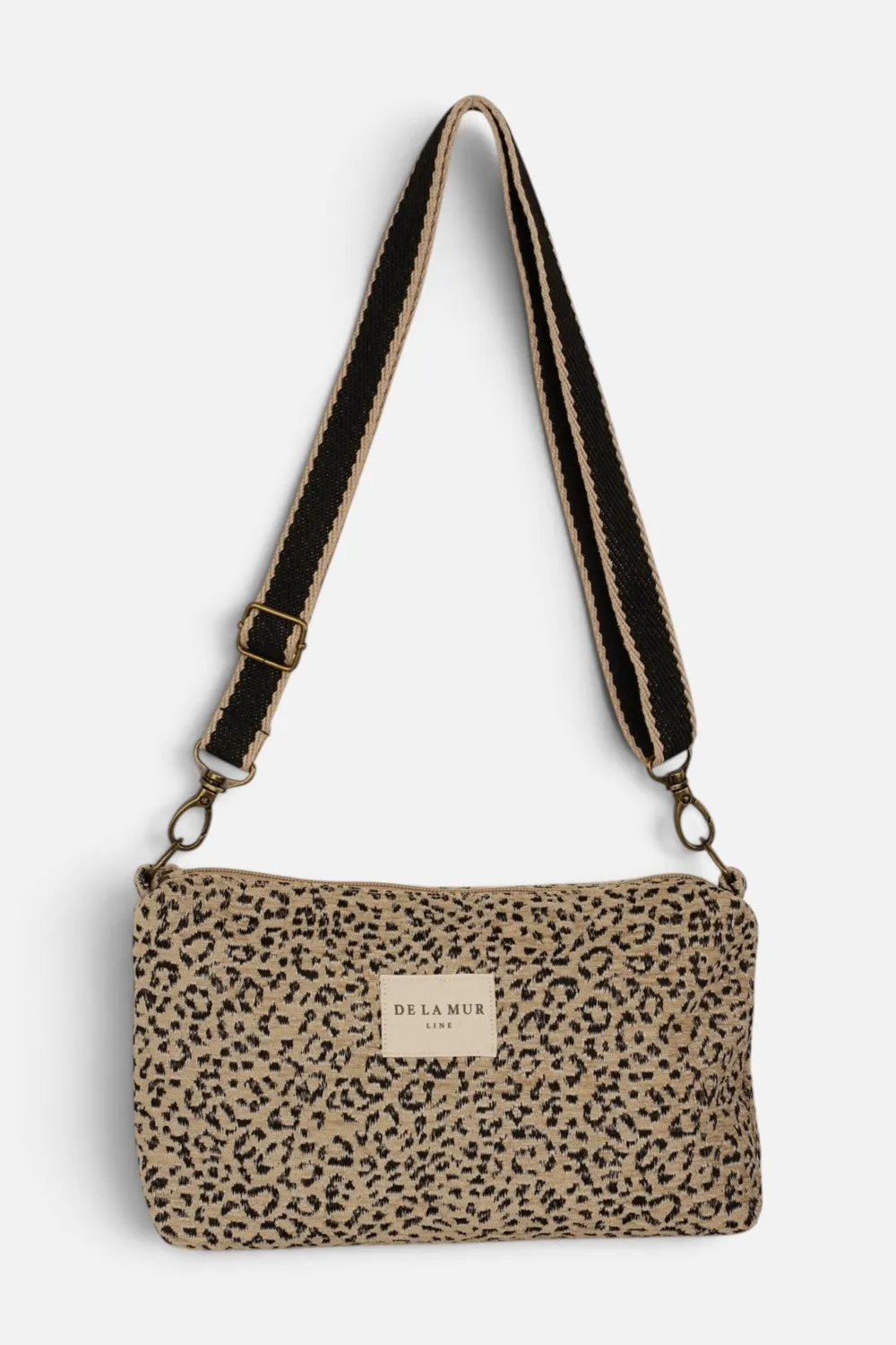 De La Mur Koto clutch 29x17x5 cm leopard