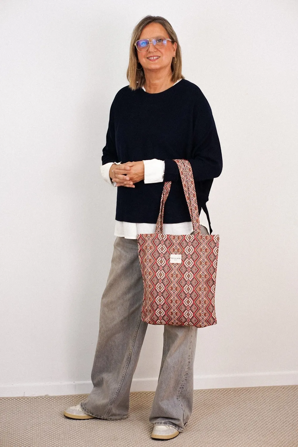 De La Mur Pequeña Otto totebag flerfarget 35x36x9