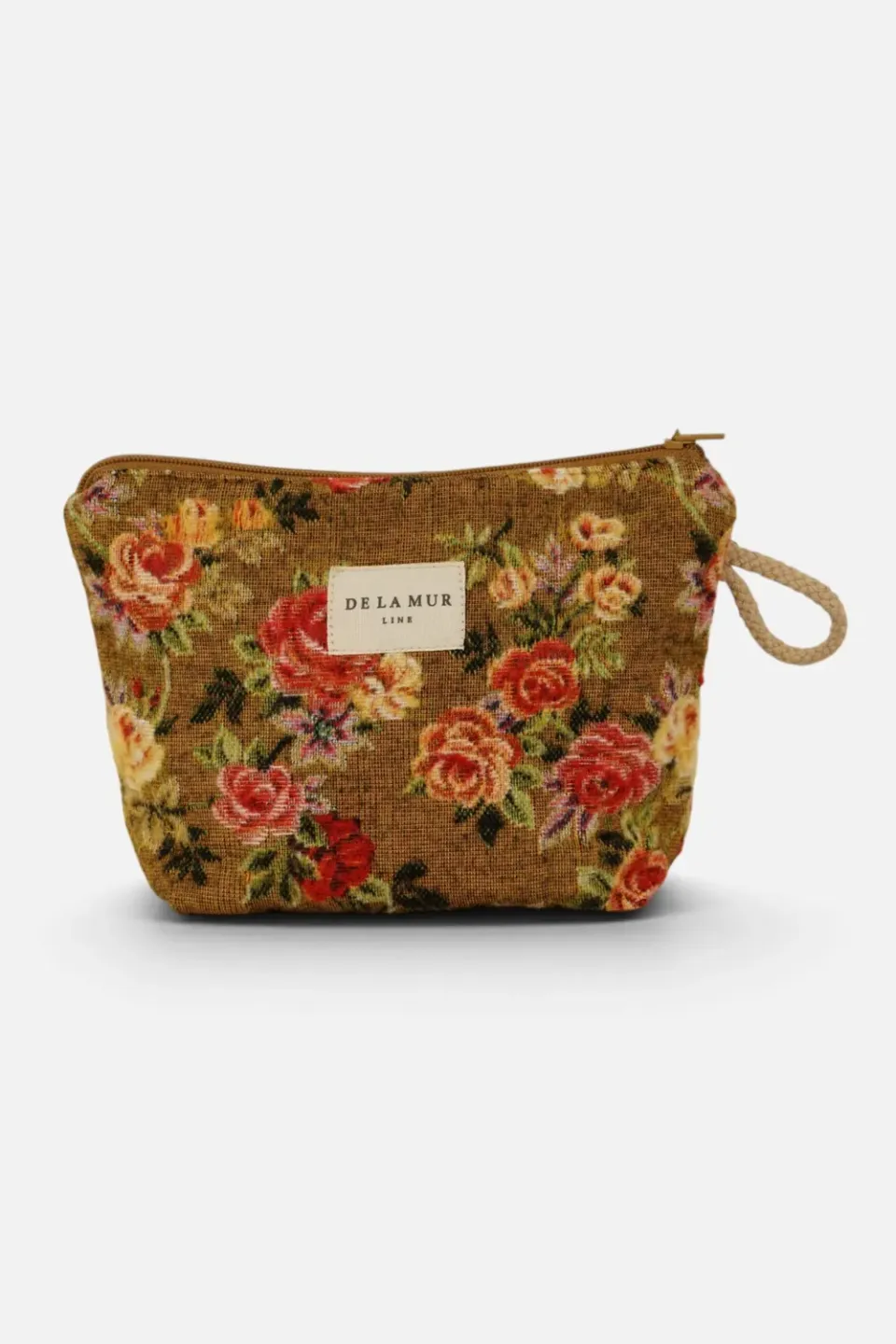De La Mur Esme toalettmappe sennep floral 19 cm