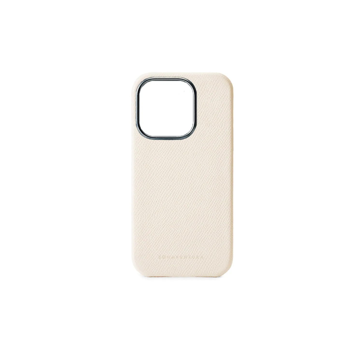 Bonaventura Nobile iPhone 15 Pro deksel Greige skinn