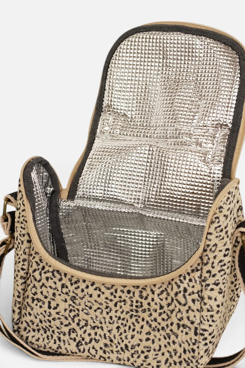 De La Mur Koto lunchveske leopard 25x26 cm