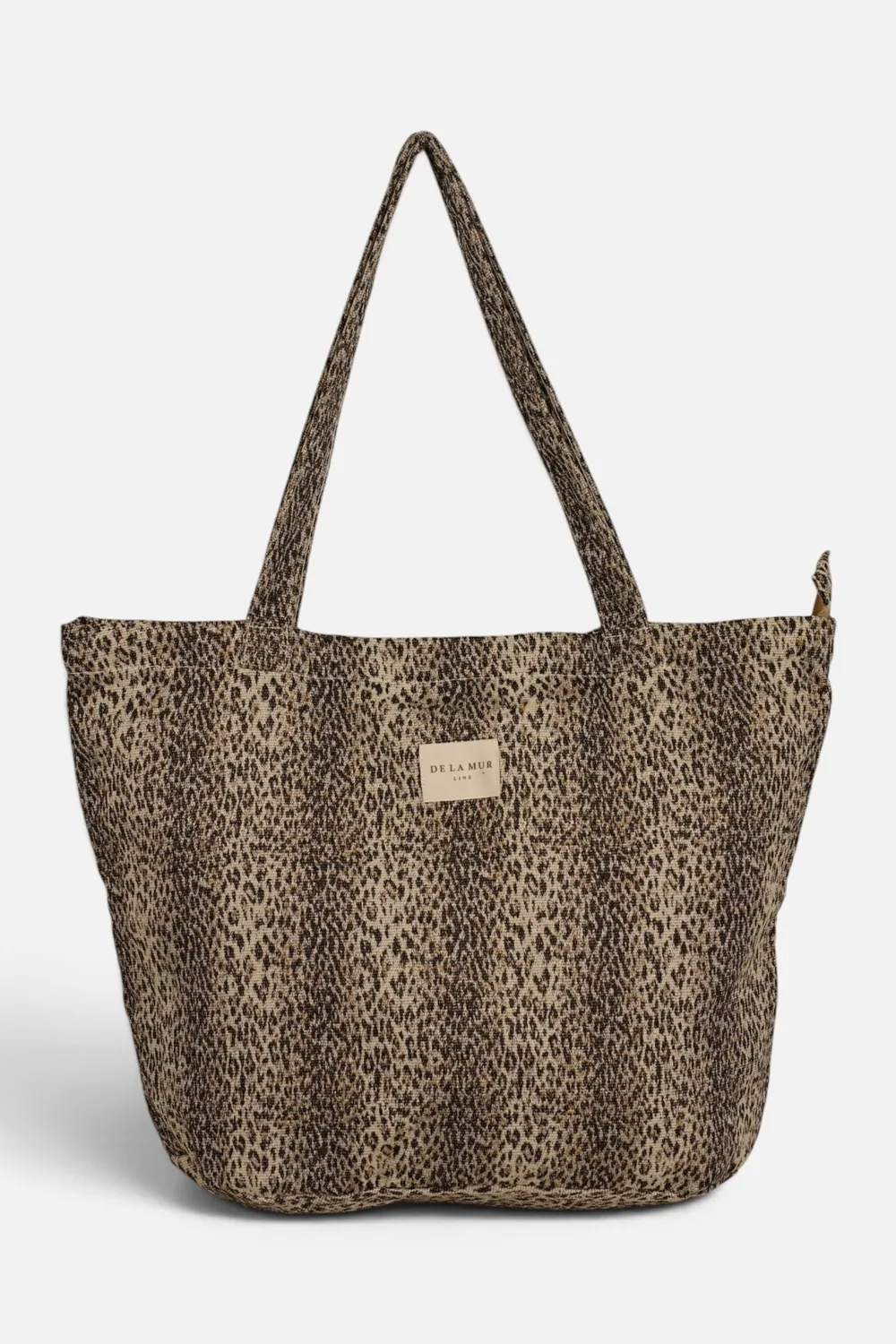 De La Mur Leo shopper 51 cm leopard bomull