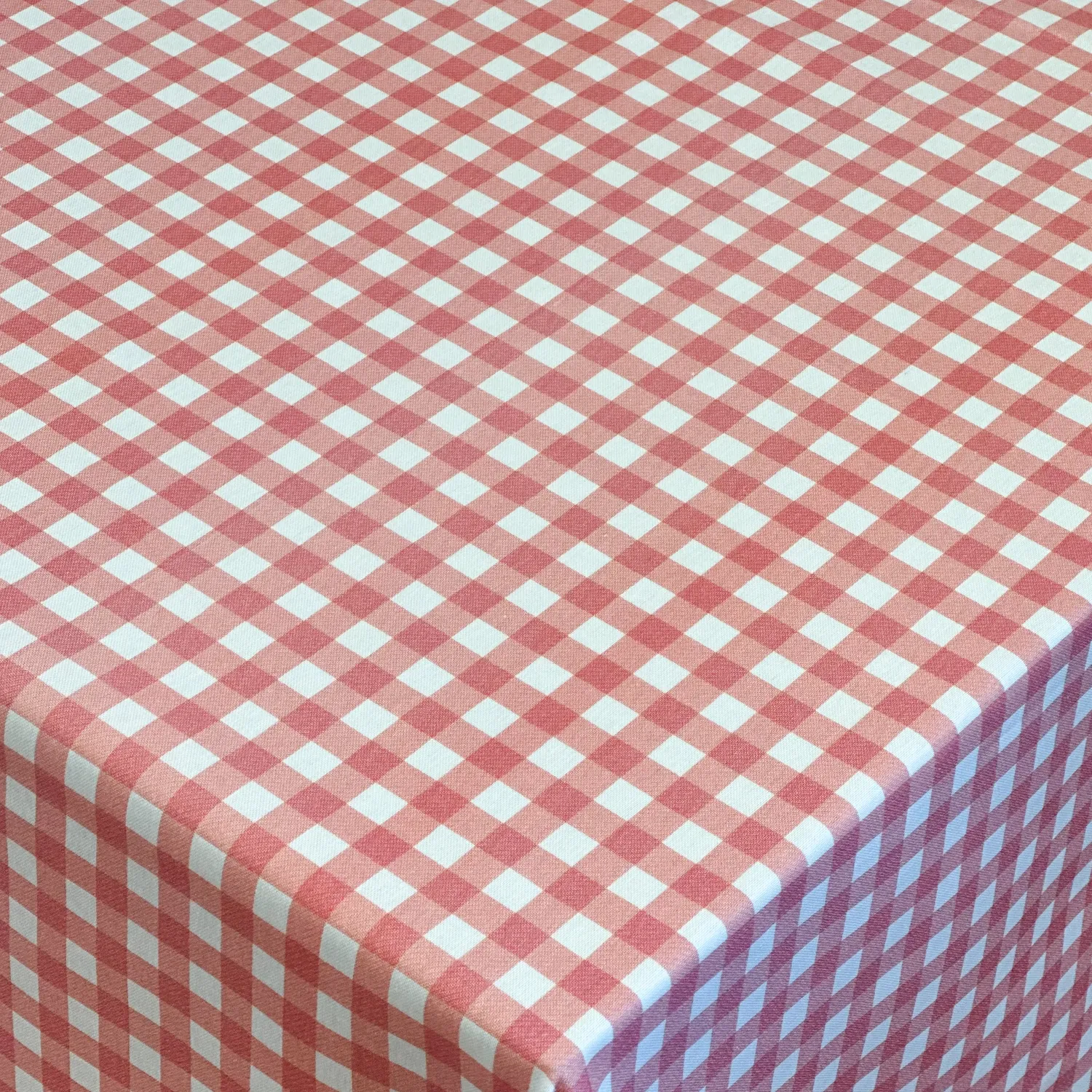 De La Mur Vic 3 duk rosa rutet 150x200