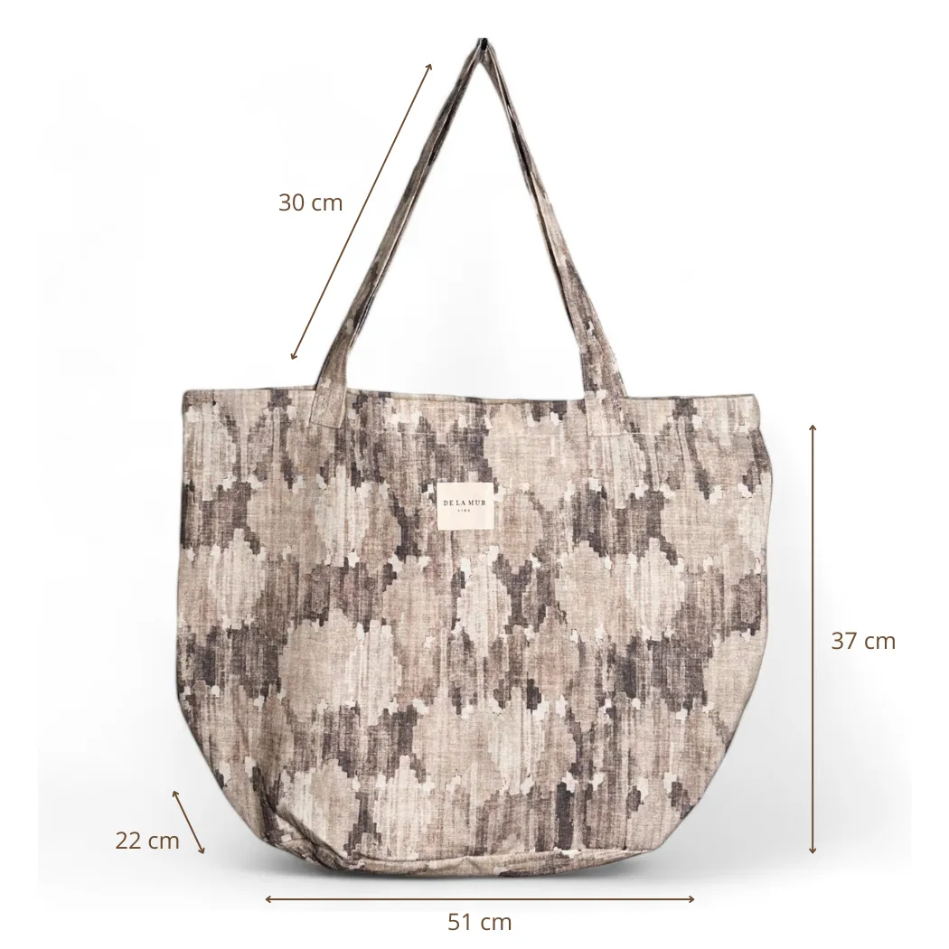 De La Mur Reo stor shopper 51x37 cm geometrisk