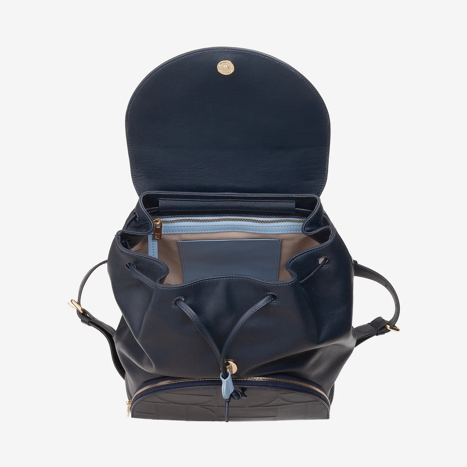 DuDubags Zoe ryggsekk perle skinn