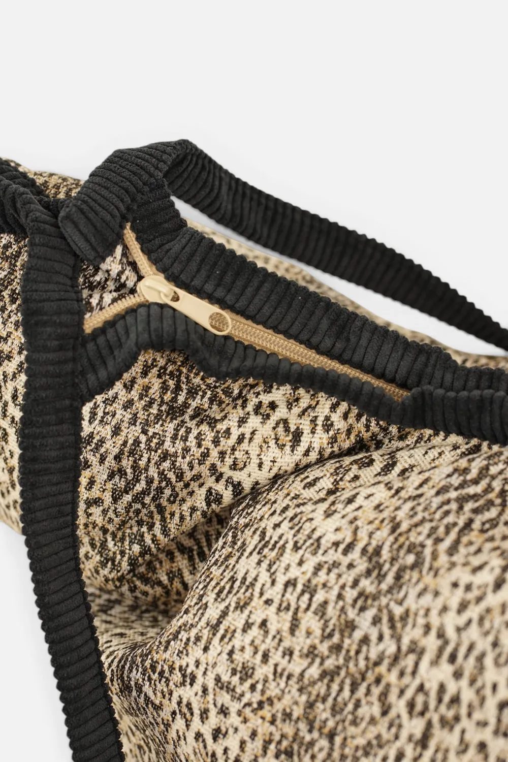 De La Mur Leo shopper leopard 51 cm glidelås