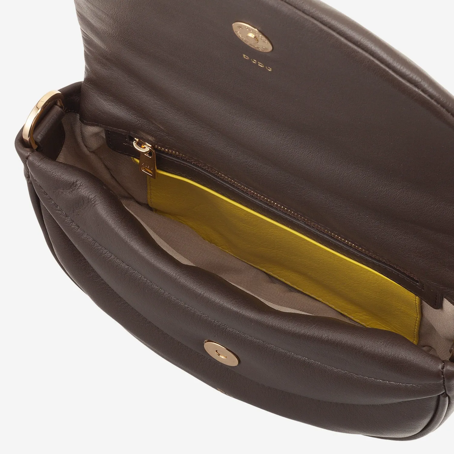 DuDubags Panarea vattert skulderveske olive green