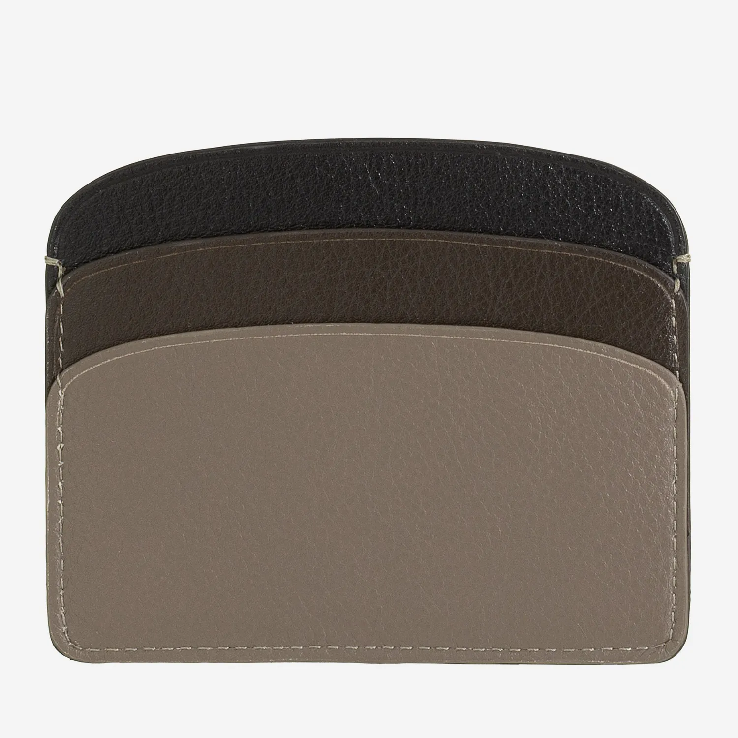 DuDubags Boracay kortholder murstein lagdelt skinn