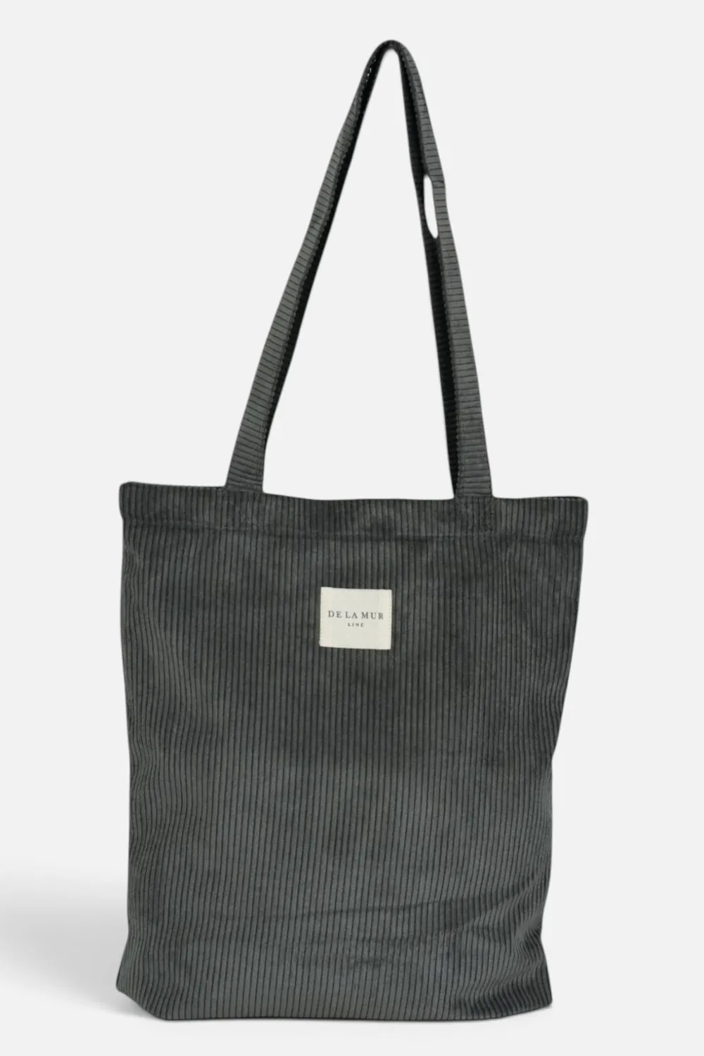 De La Mur Boni liten tote bag grå med glidelås