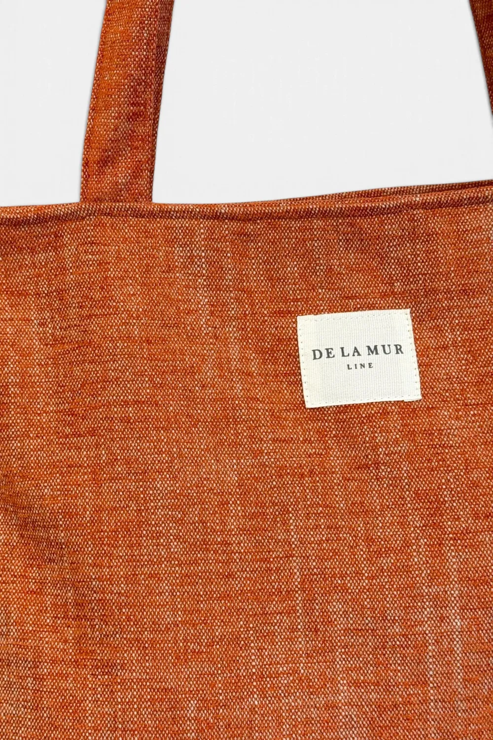 De La Mur Teja middels shopper terrakotta glidelås