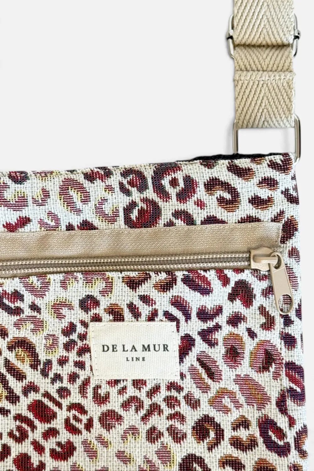 De La Mur Talco flaskeveske 1,5L rosa leopard