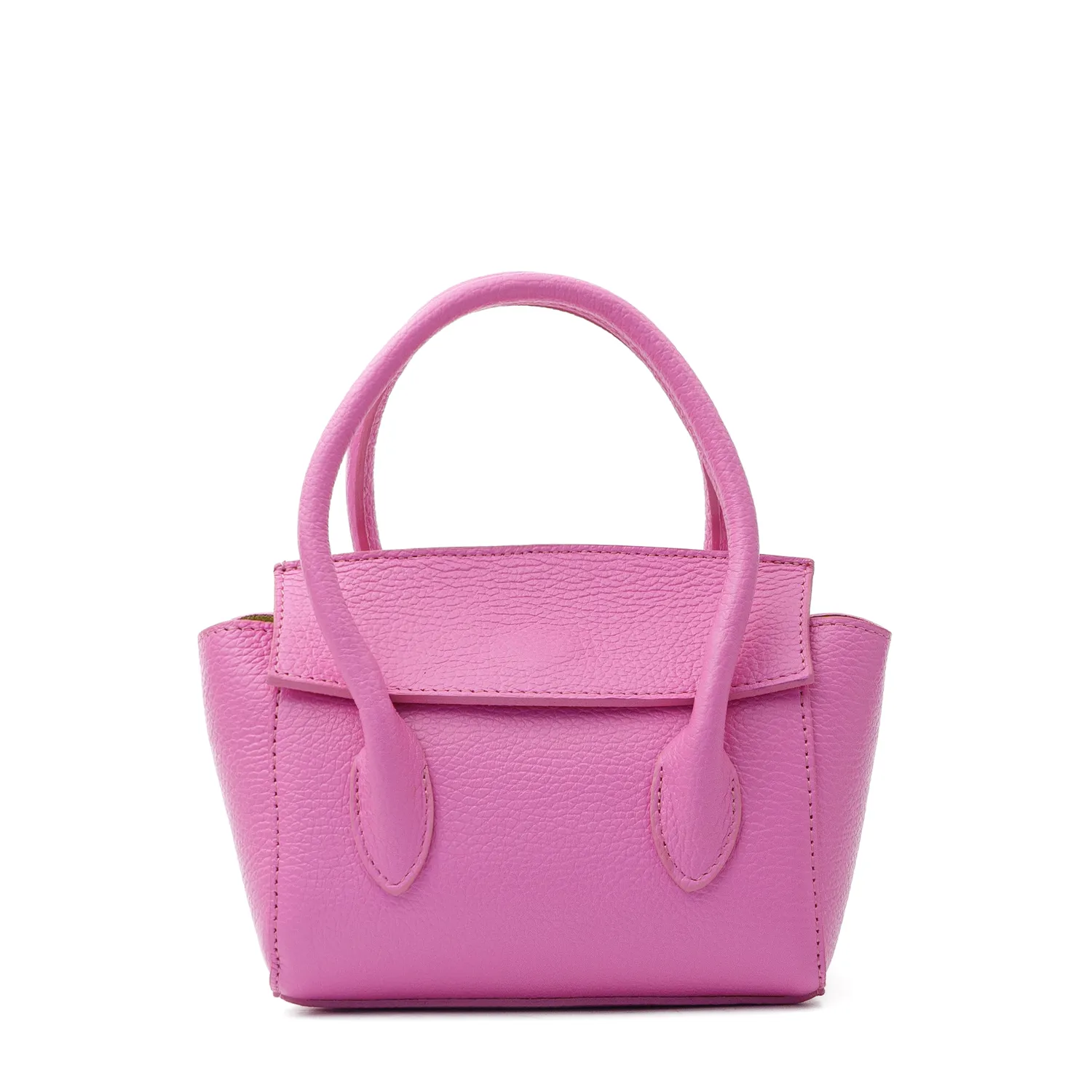 Latalia Bari håndveske rosa skinn 28 cm