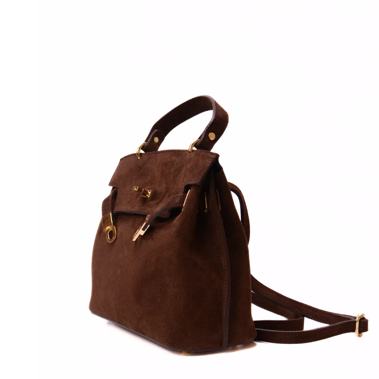 Latalia Rivoli skulderveske chocolate mocka
