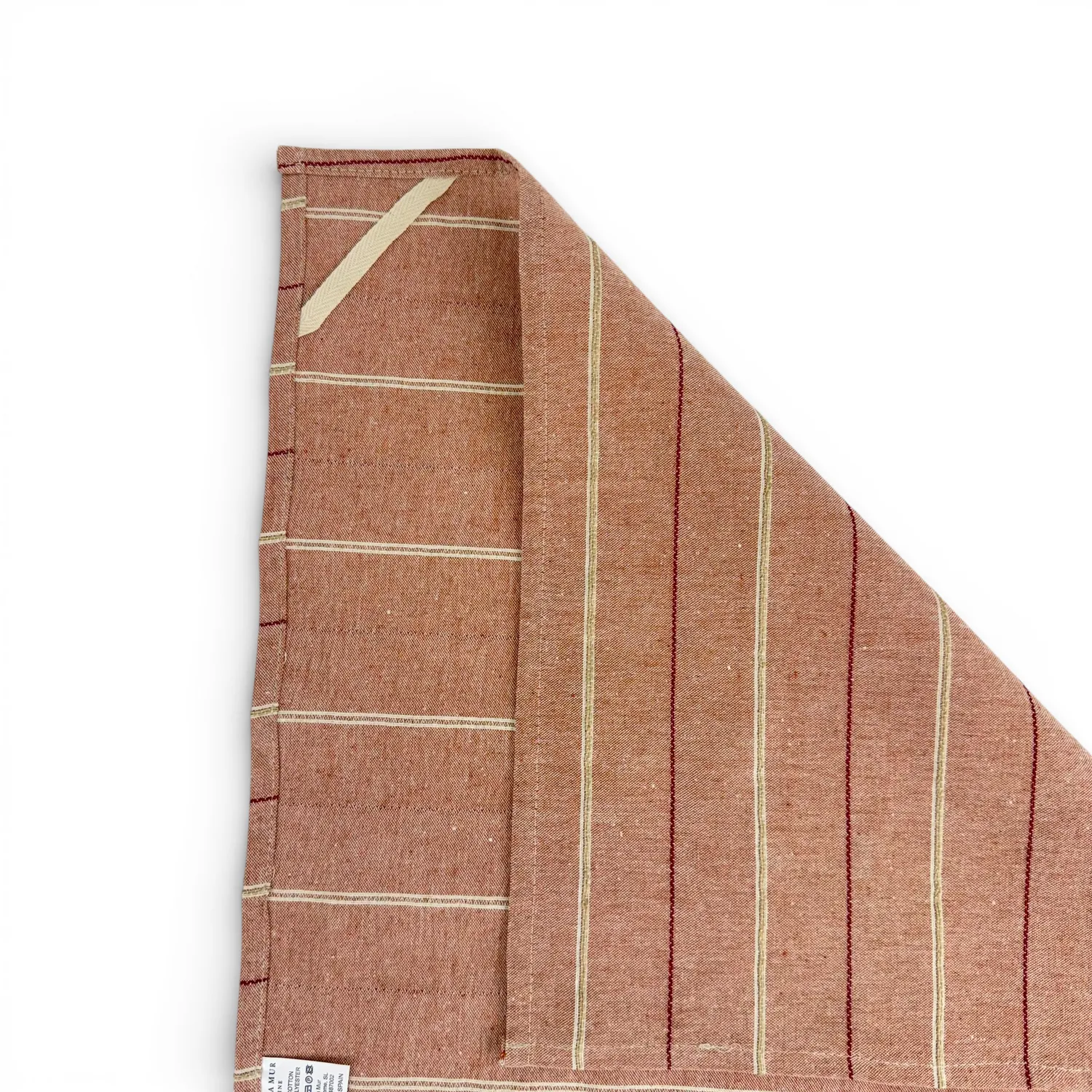 De La Mur Galea kjøkkenhåndkle rosa striper