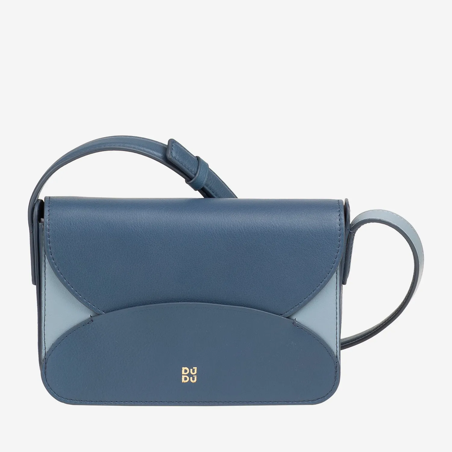 DuDubags Anastasia skulderveske sitrongul skinn liten
