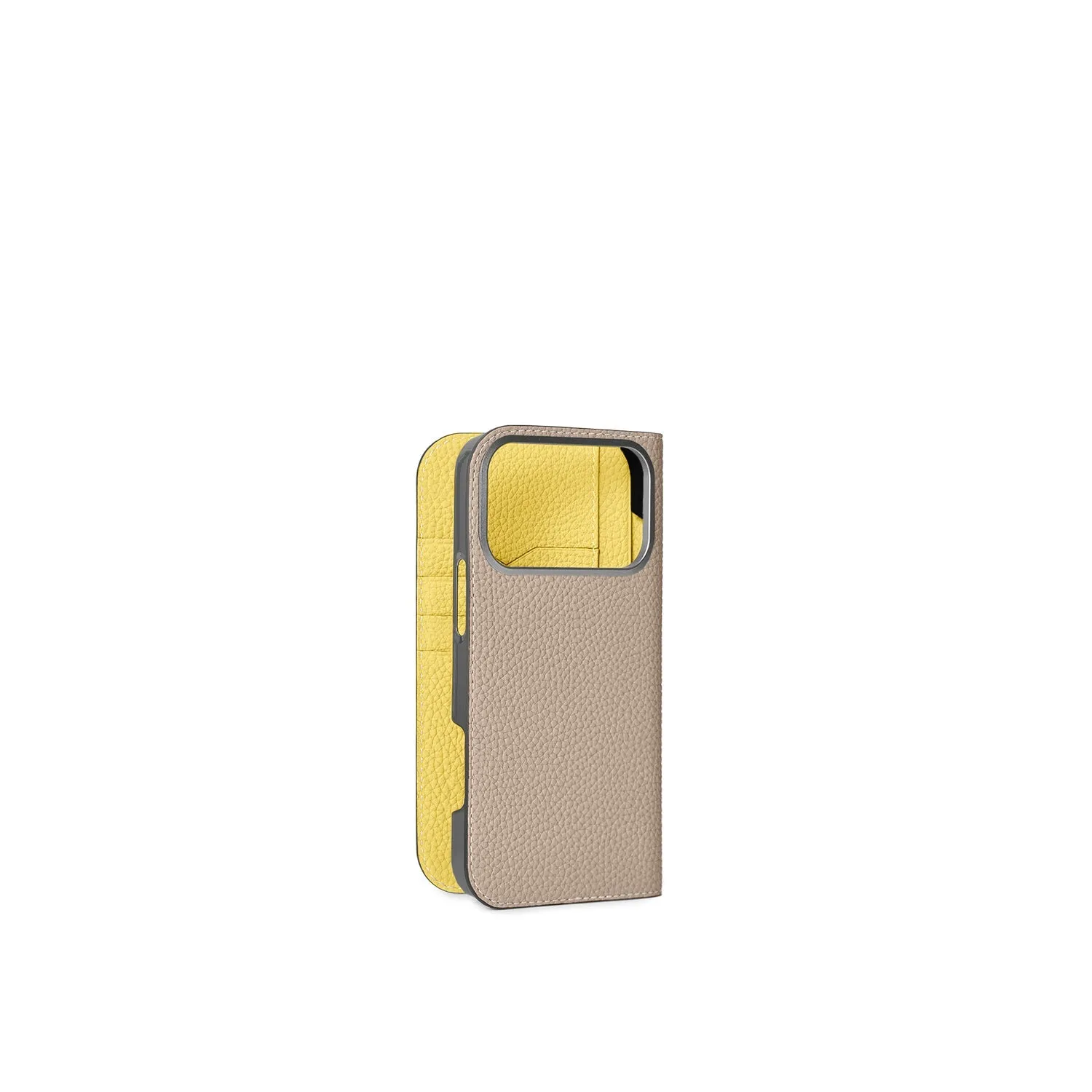 Bonaventura 18 Pro Max diary case krympeskinn Svart