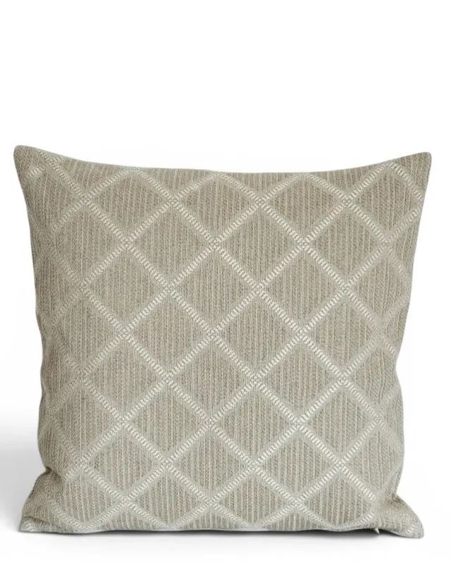 De La Mur Natural putetrekk beige geometrisk 50x50
