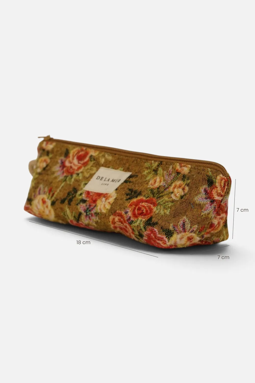 De La Mur Esme etui 18x7x7 cm blomstret