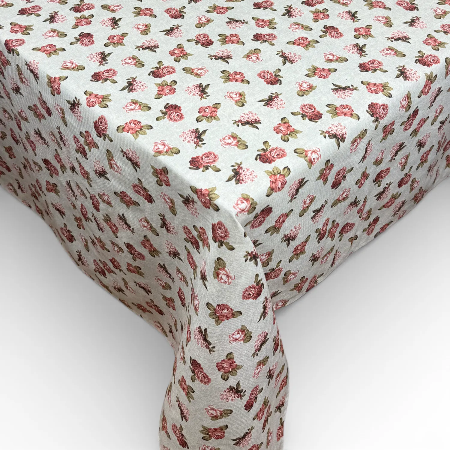 De La Mur Anto duk blomstret rosa 100x140