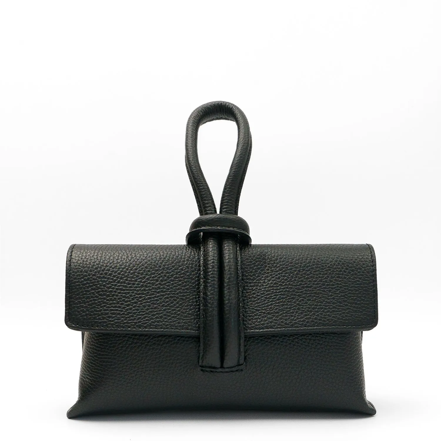 Latalia Barletta skinnveske svart clutch fest