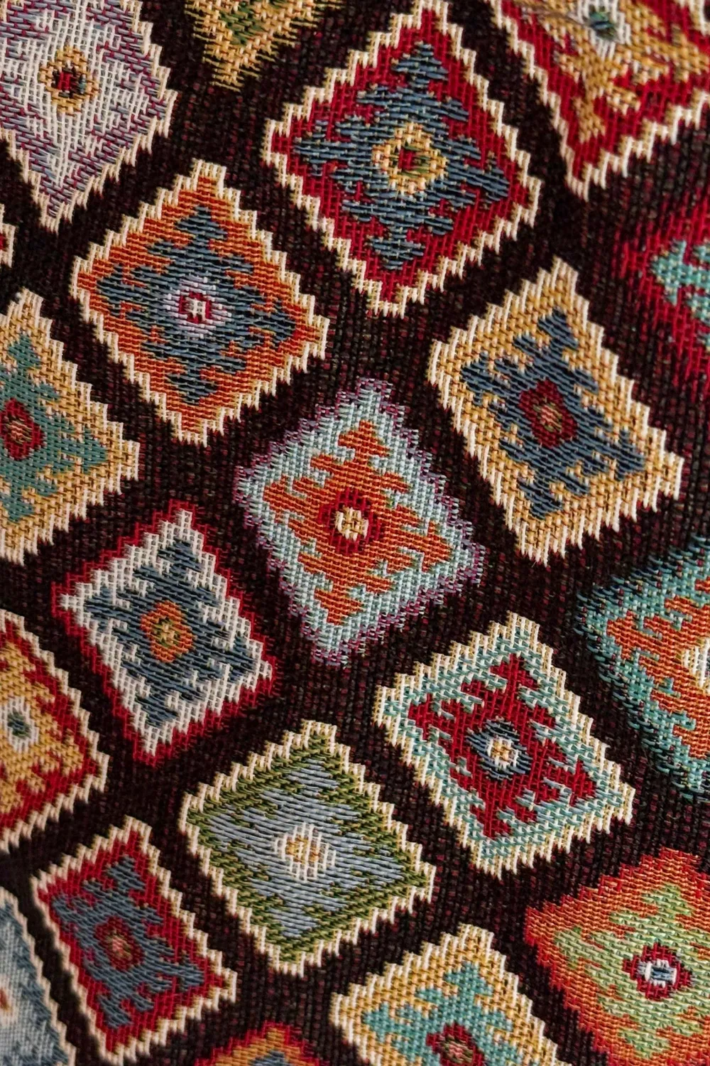 De La Mur Join stor shopper flerfarget crochet