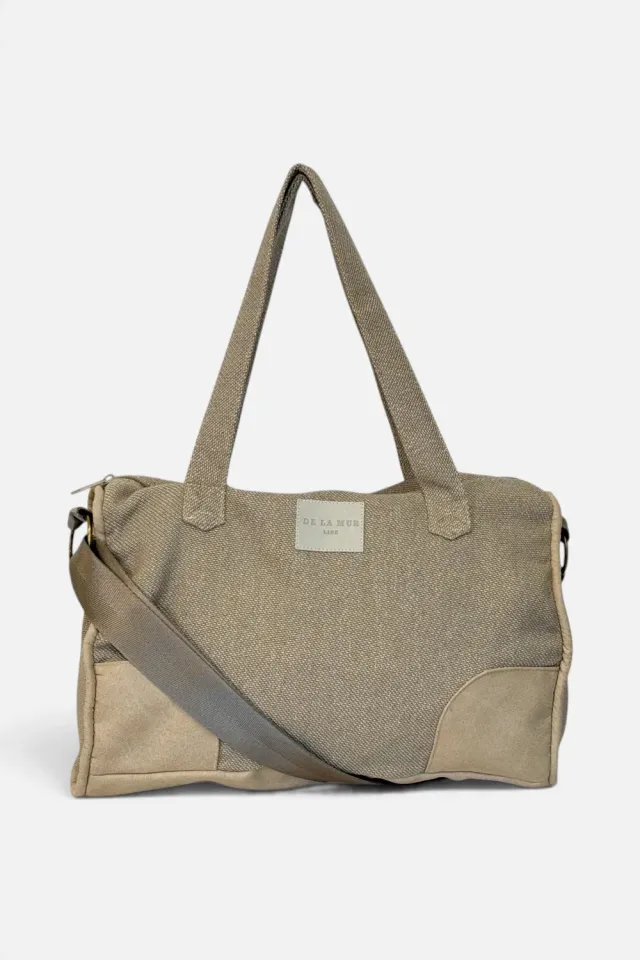 De La Mur Cowboy veske medium beige skulder