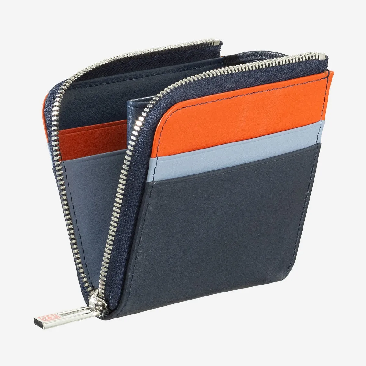 DuDubags Lombok lommebok svart skinn kompakt