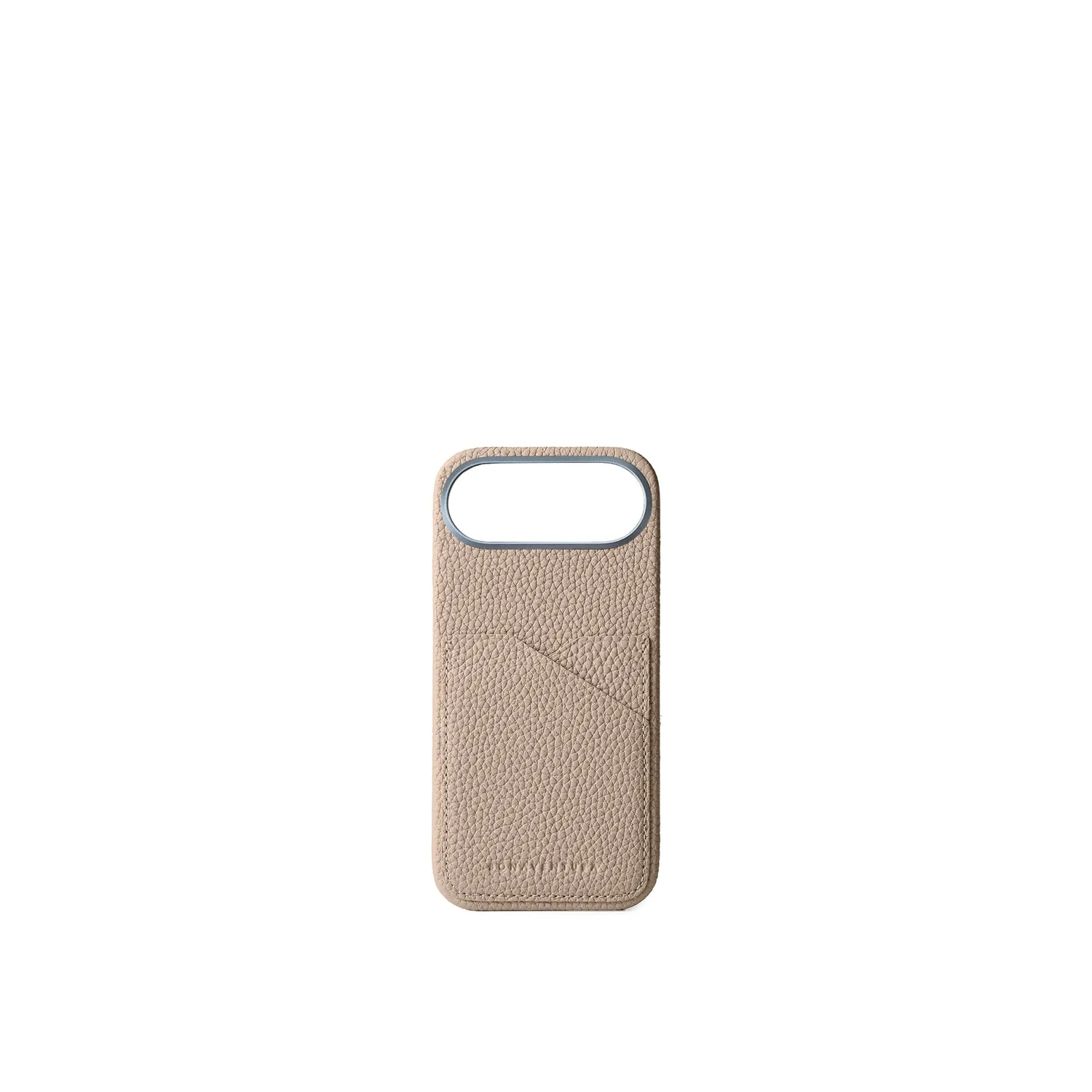 Bonaventura iPhone 17 Air bakdeksel krympeskinn Svart