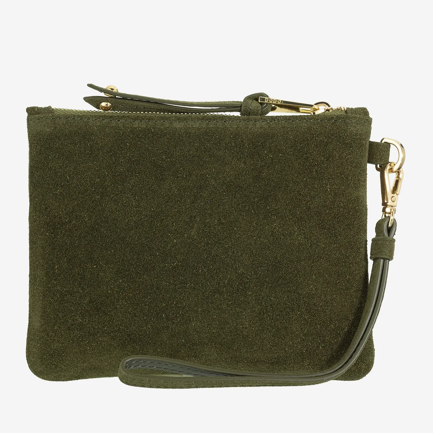 DuDubags Isola clutch skinn khaki