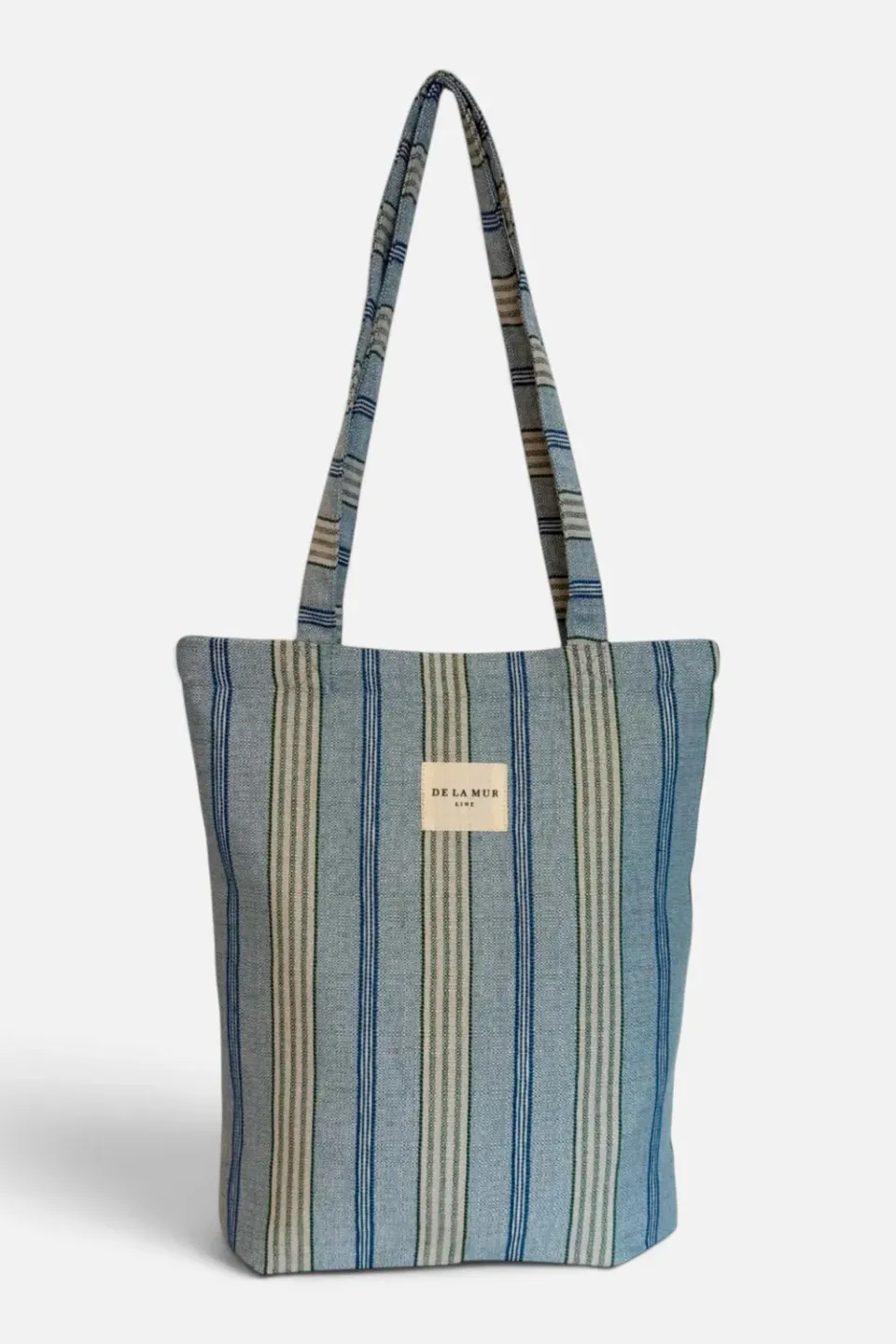 De La Mur Cata totebag blå grønn liten