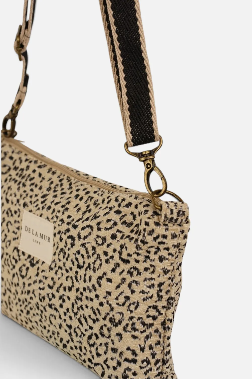 De La Mur Koto clutch 29x17x5 cm leopard