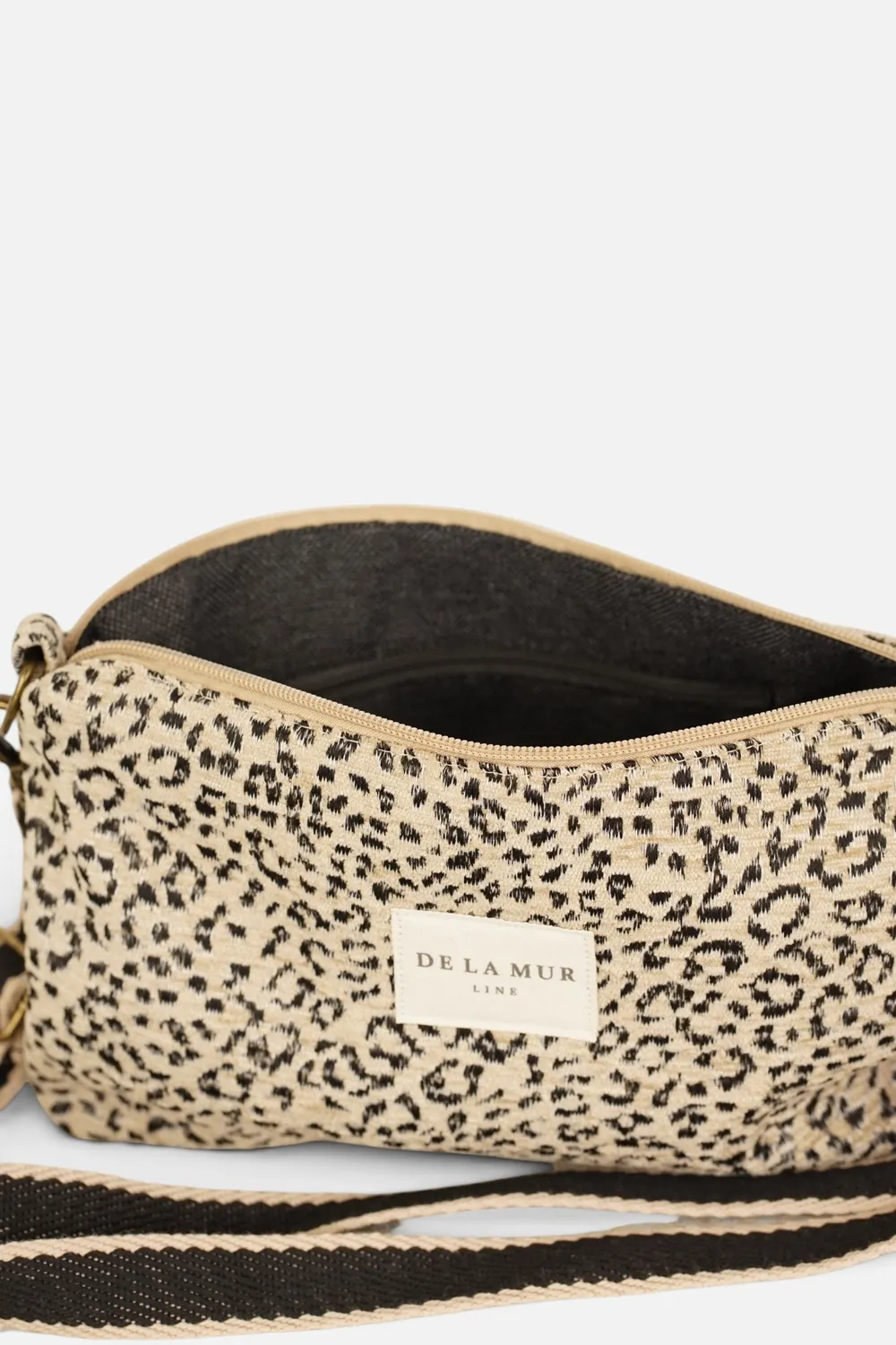 De La Mur Koto clutch 29x17x5 cm leopard