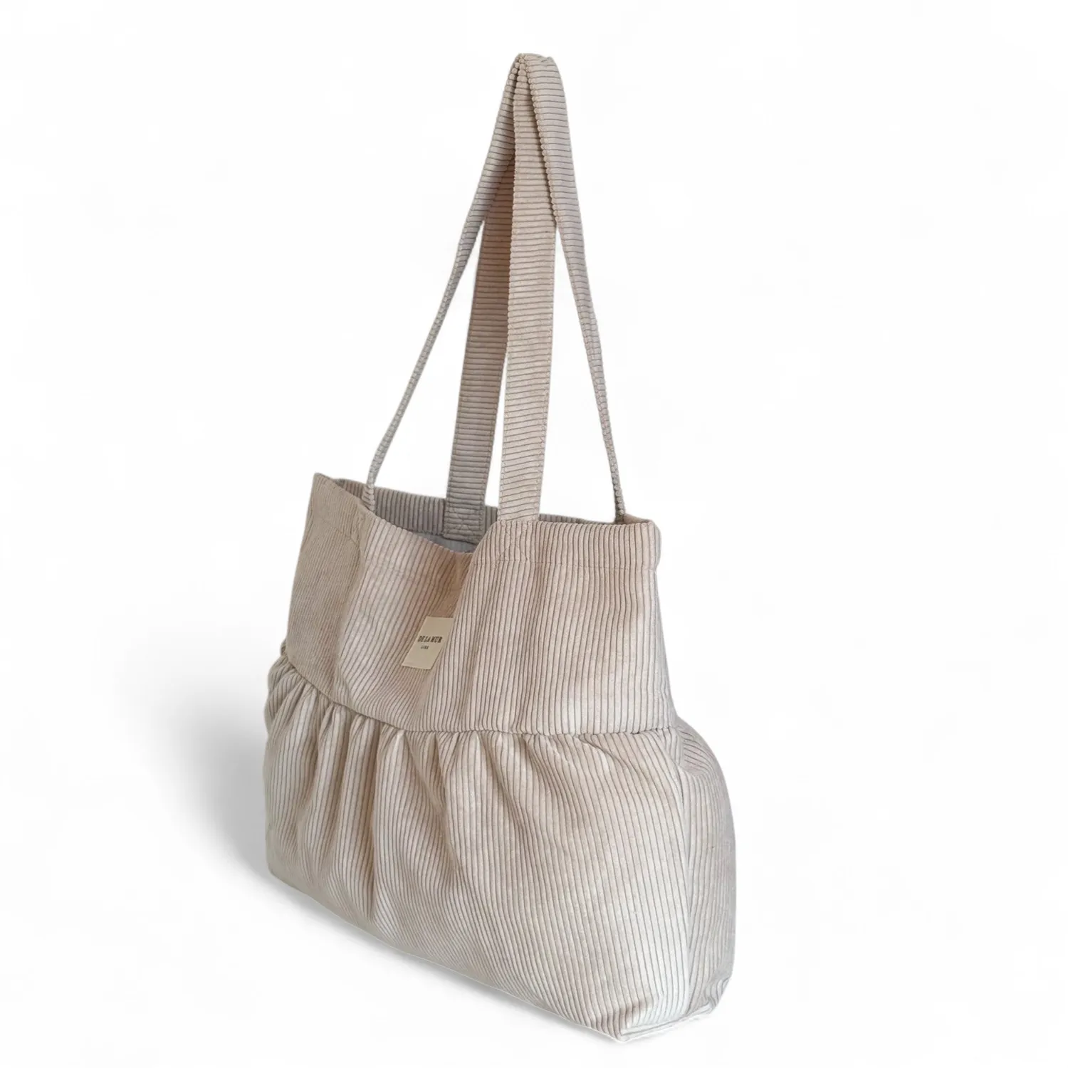 De La Mur Tofe veske 44x39 beige