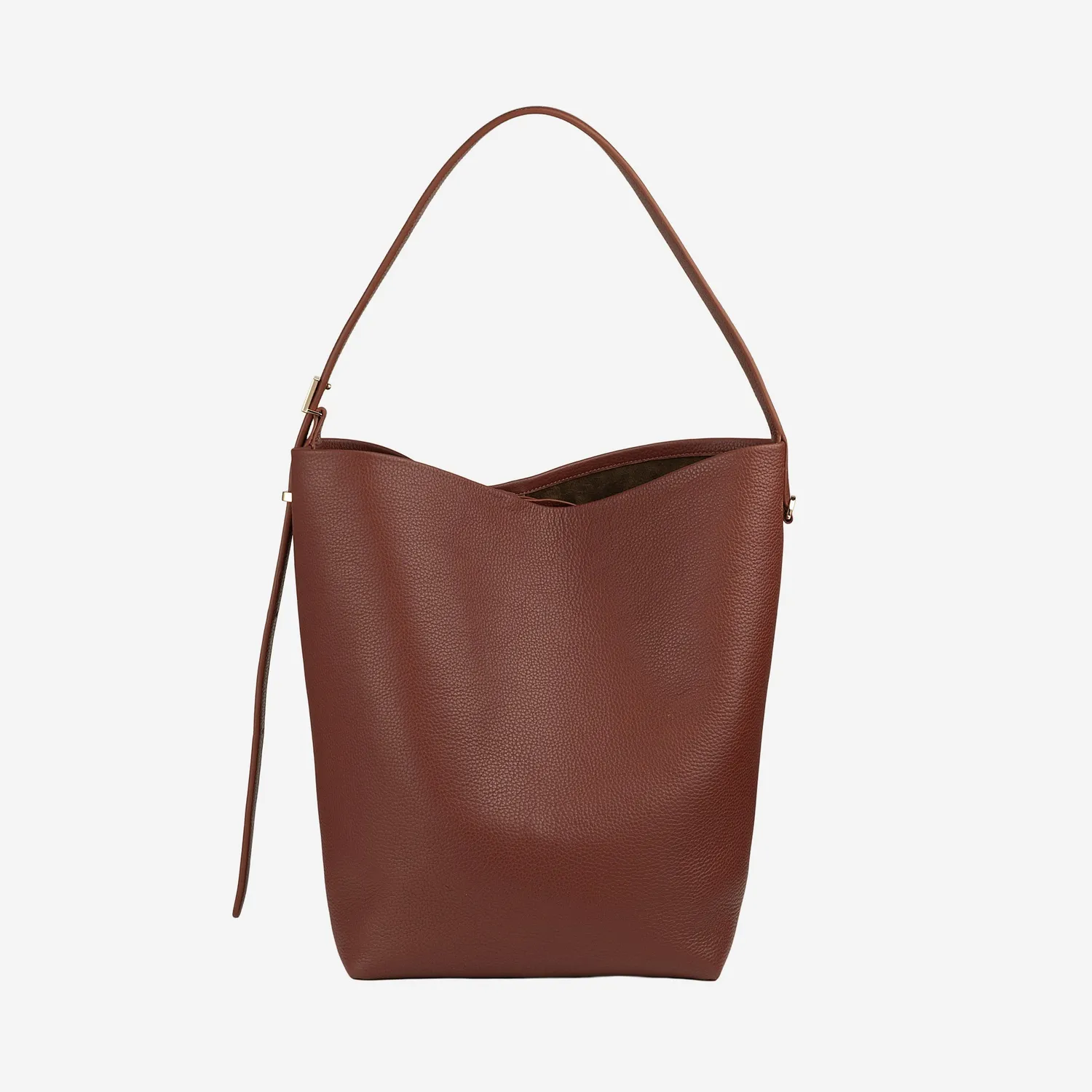 DuDubags Brera skulderveske taupe nappaskinn