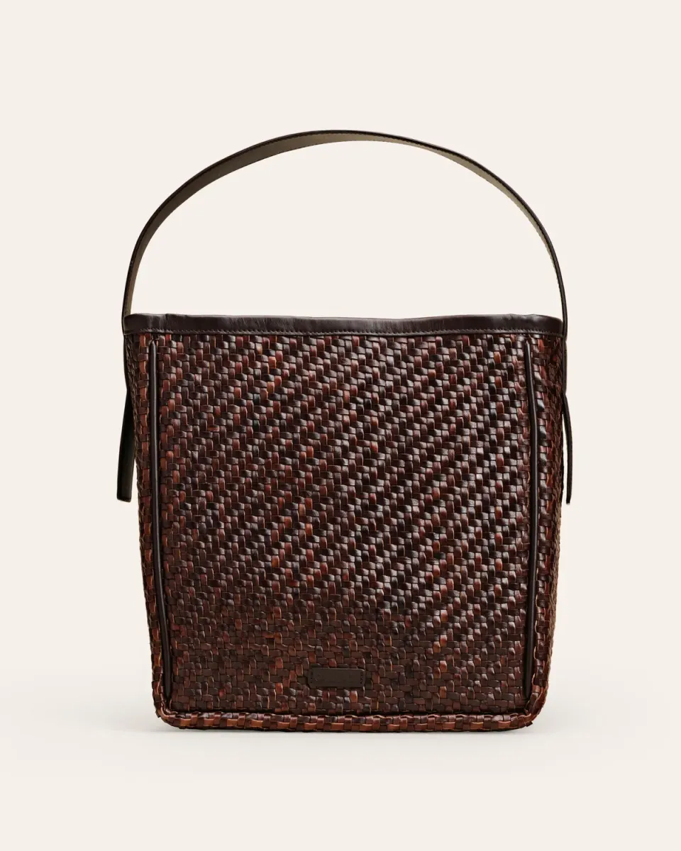 Cala Jade Iwa skulderveske Umber Twill pc-vennlig