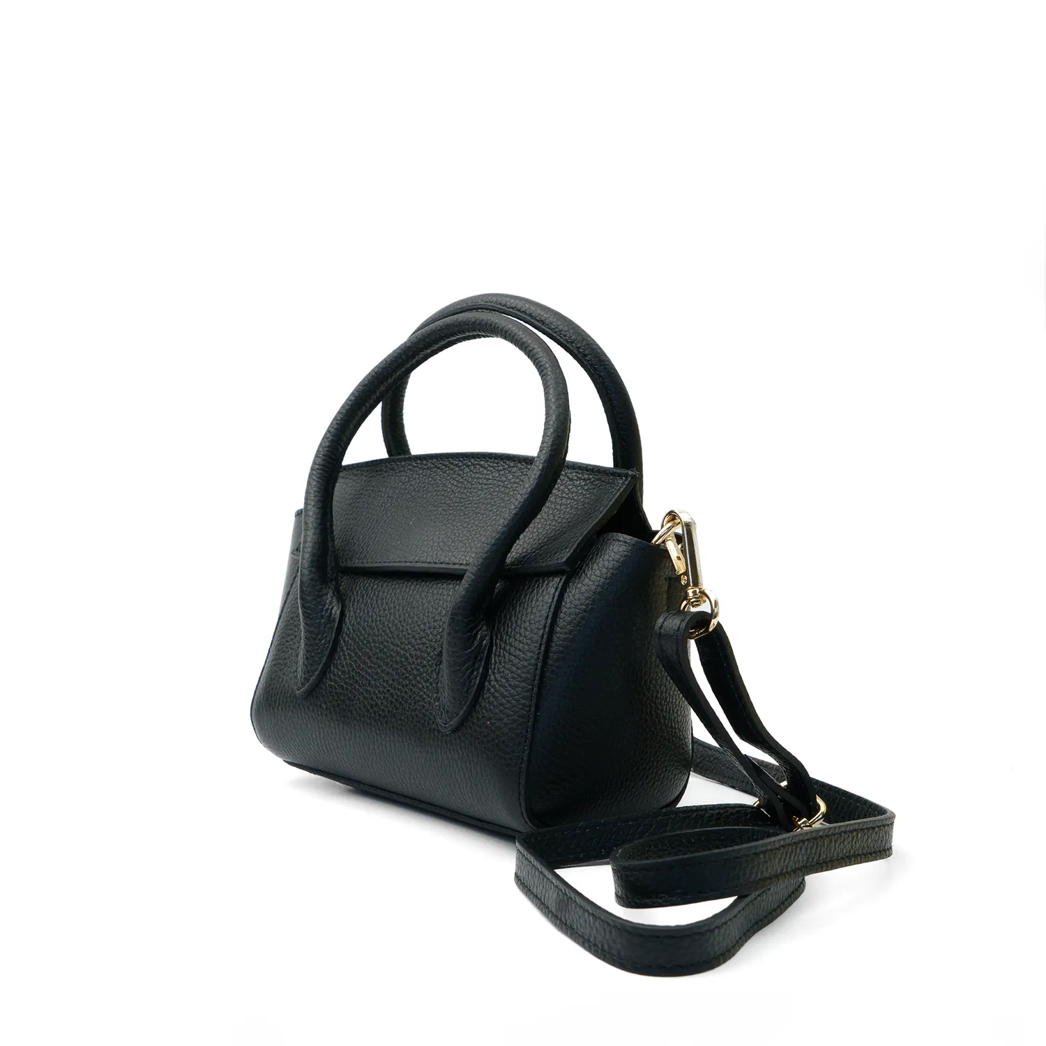 Latalia Bari skinnveske svart 28 cm liten